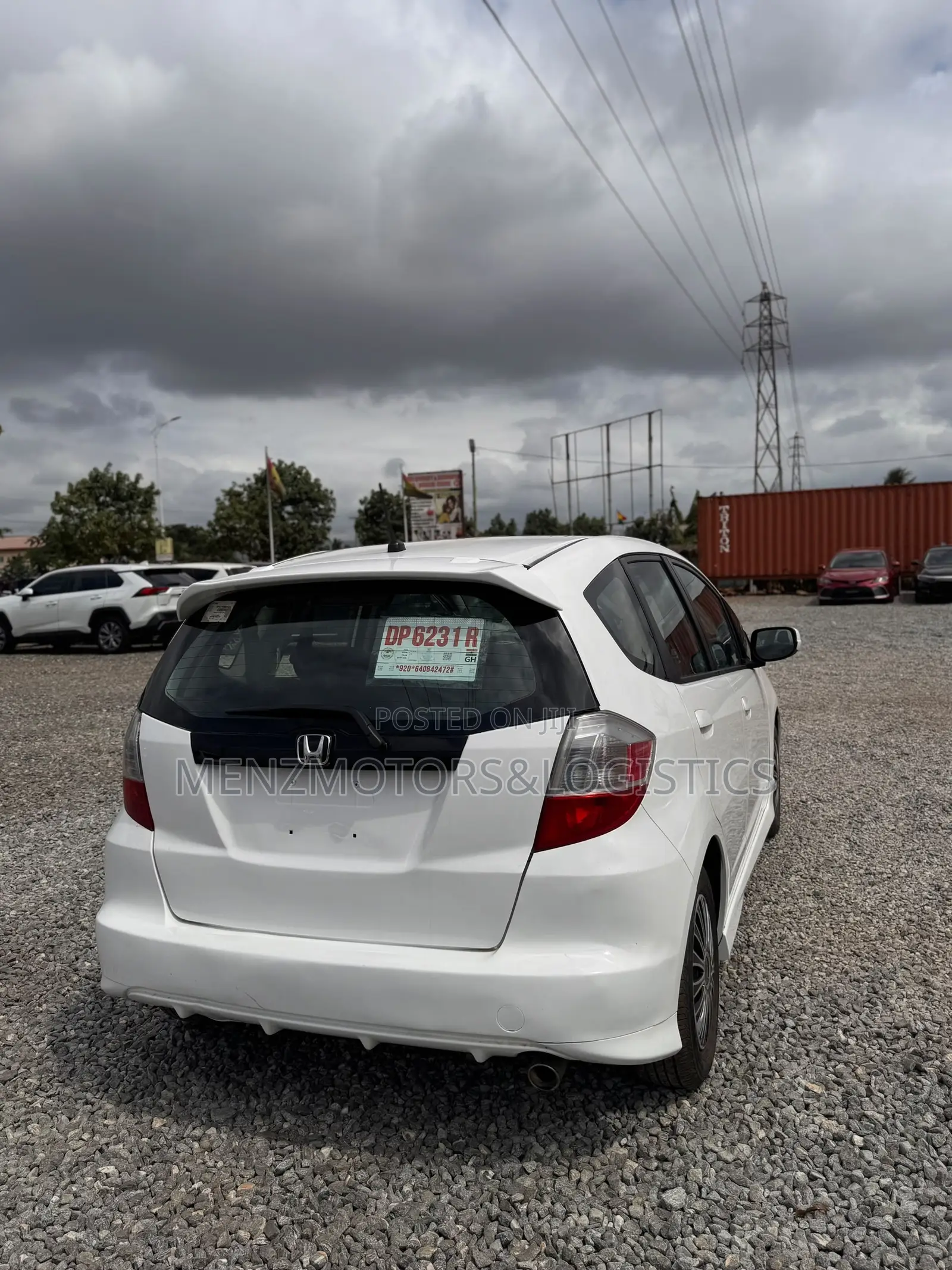 Honda Fit Automatic 2012 White