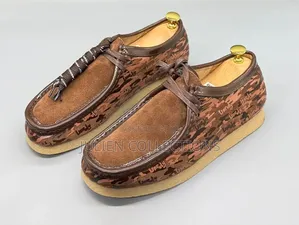 Original Clarks Wallabees Black Brown Grey N Green