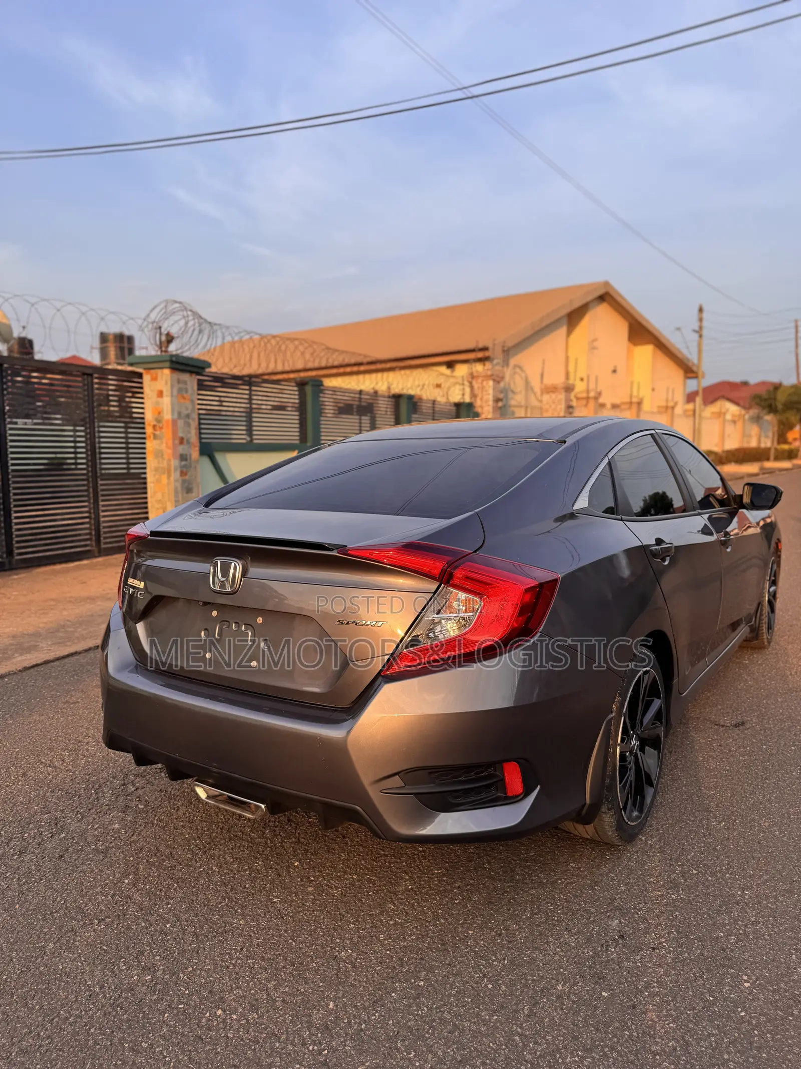 Honda Civic Sport 2021 Gray