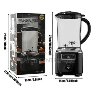 Rechargeable Blender With 3 Blades