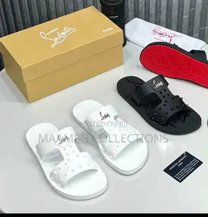 Christian Louboutin Men’s Pam Slide Sandals