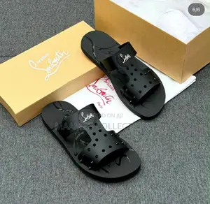 Christian Louboutin Men’s Pam Slide Sandals