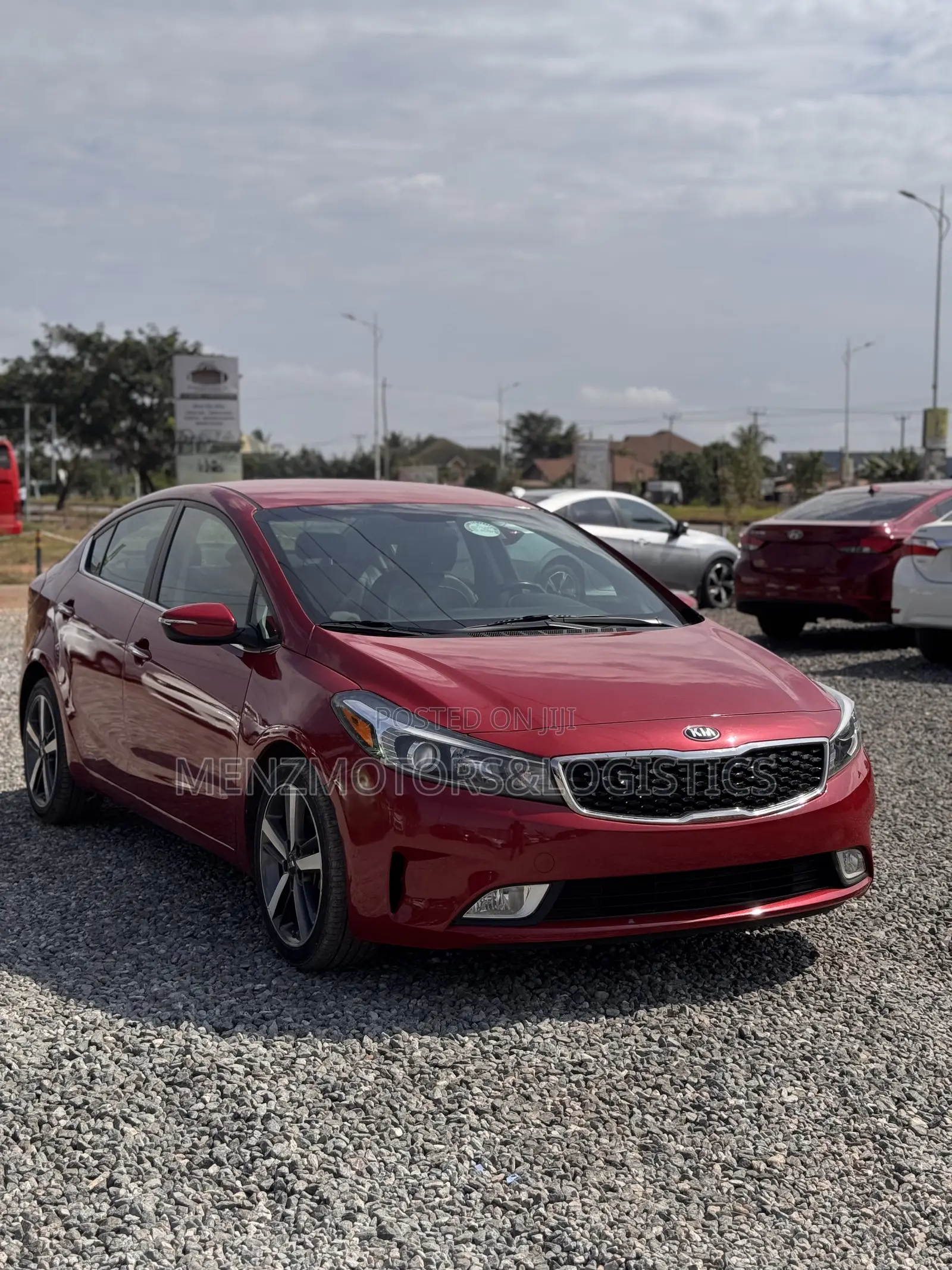 Kia Forte EX Sedan 2017 Red