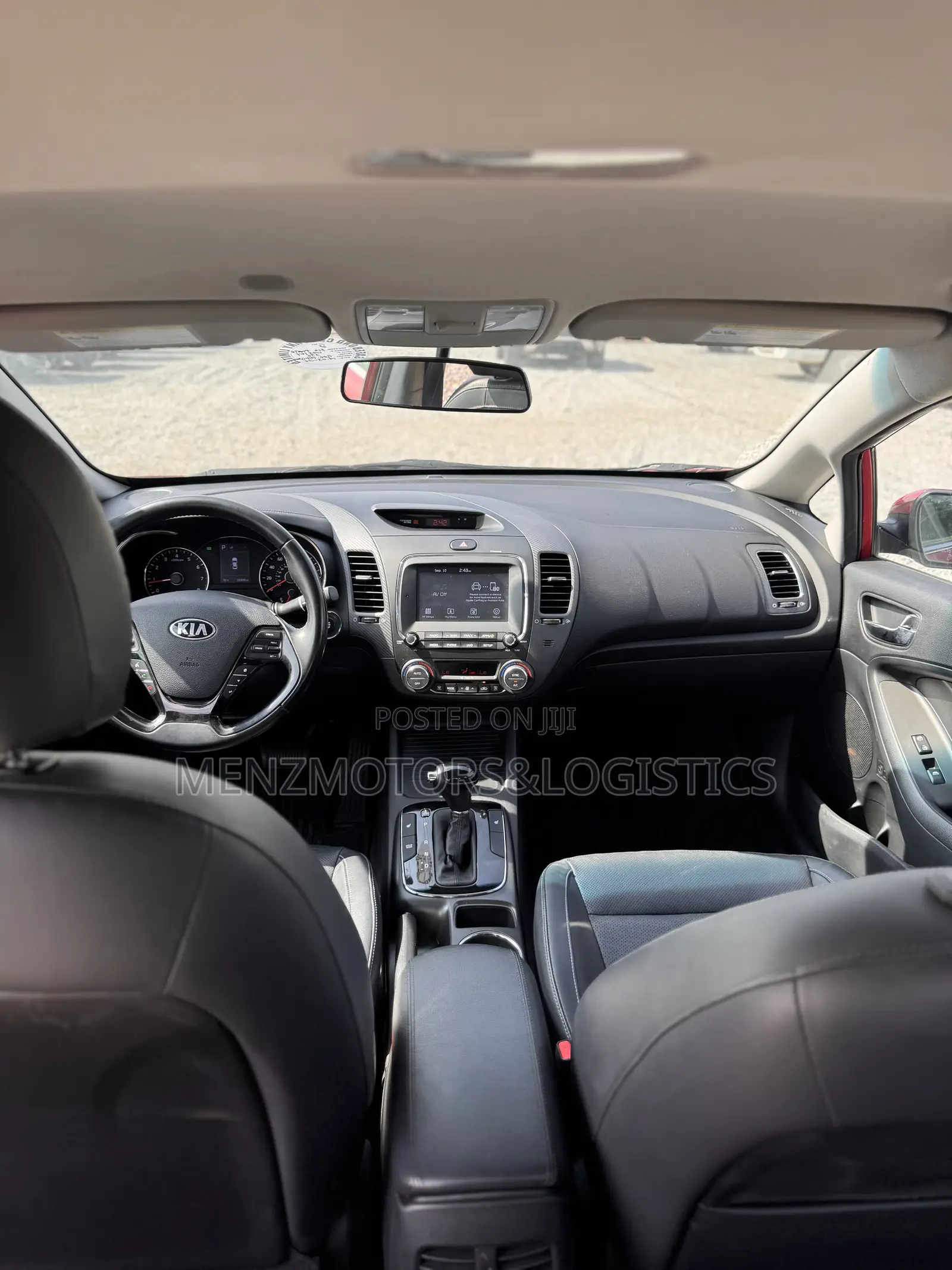 Kia Forte EX Sedan 2017 Red