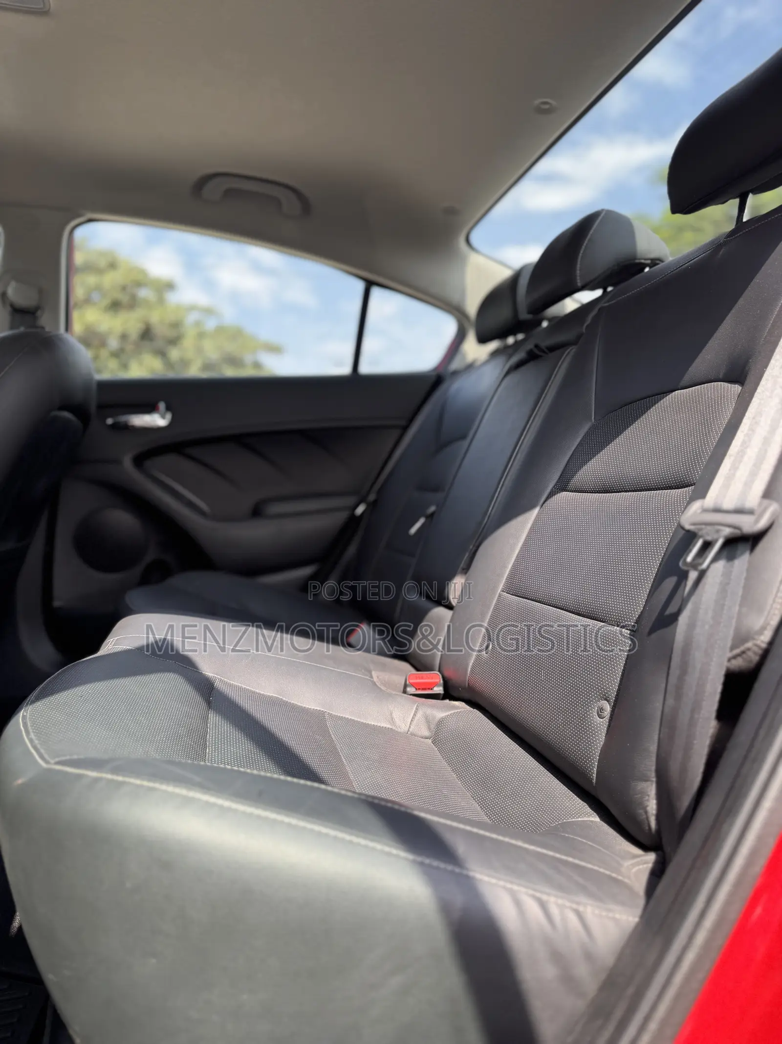 Kia Forte EX Sedan 2017 Red