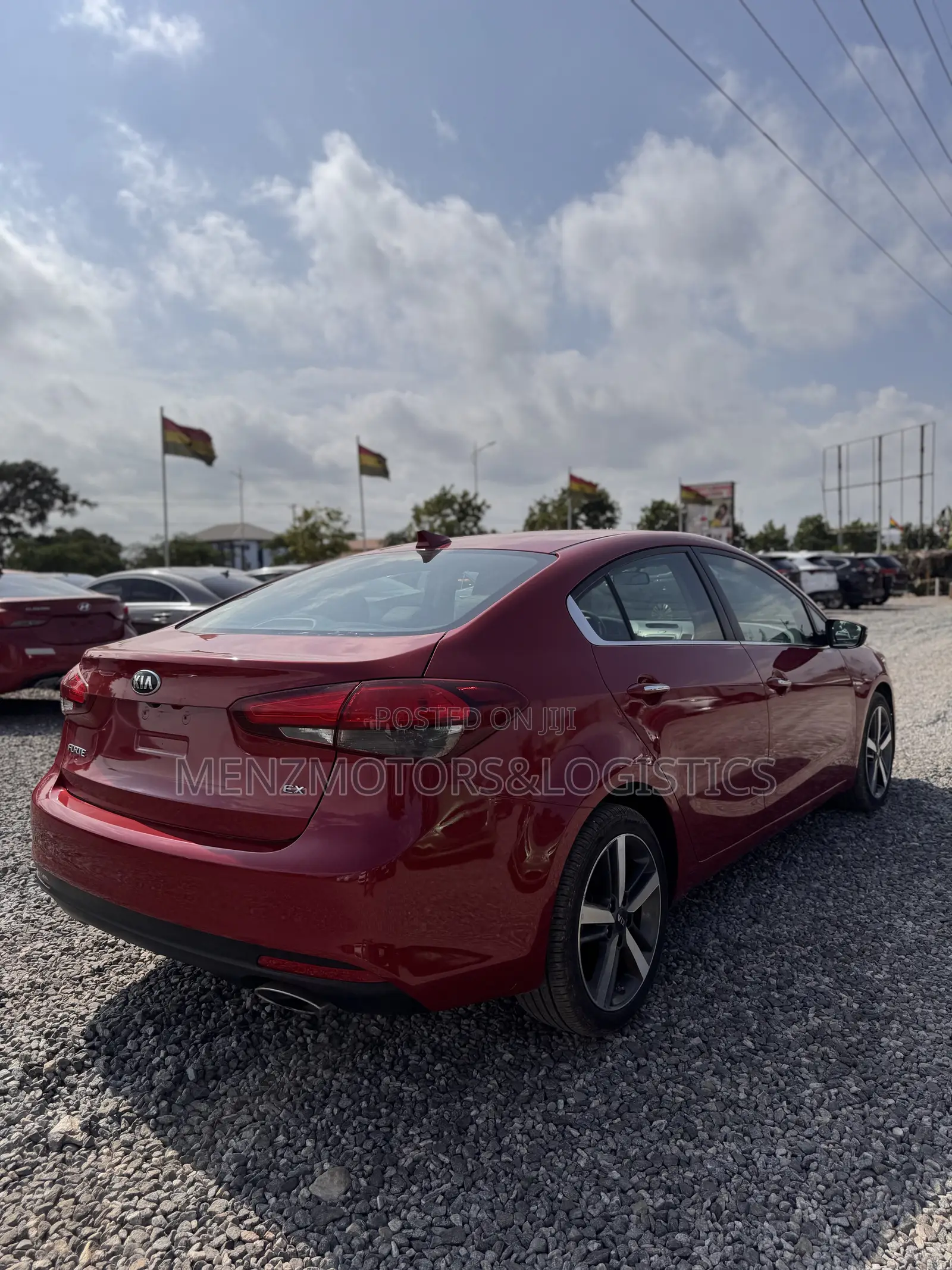 Kia Forte EX Sedan 2017 Red