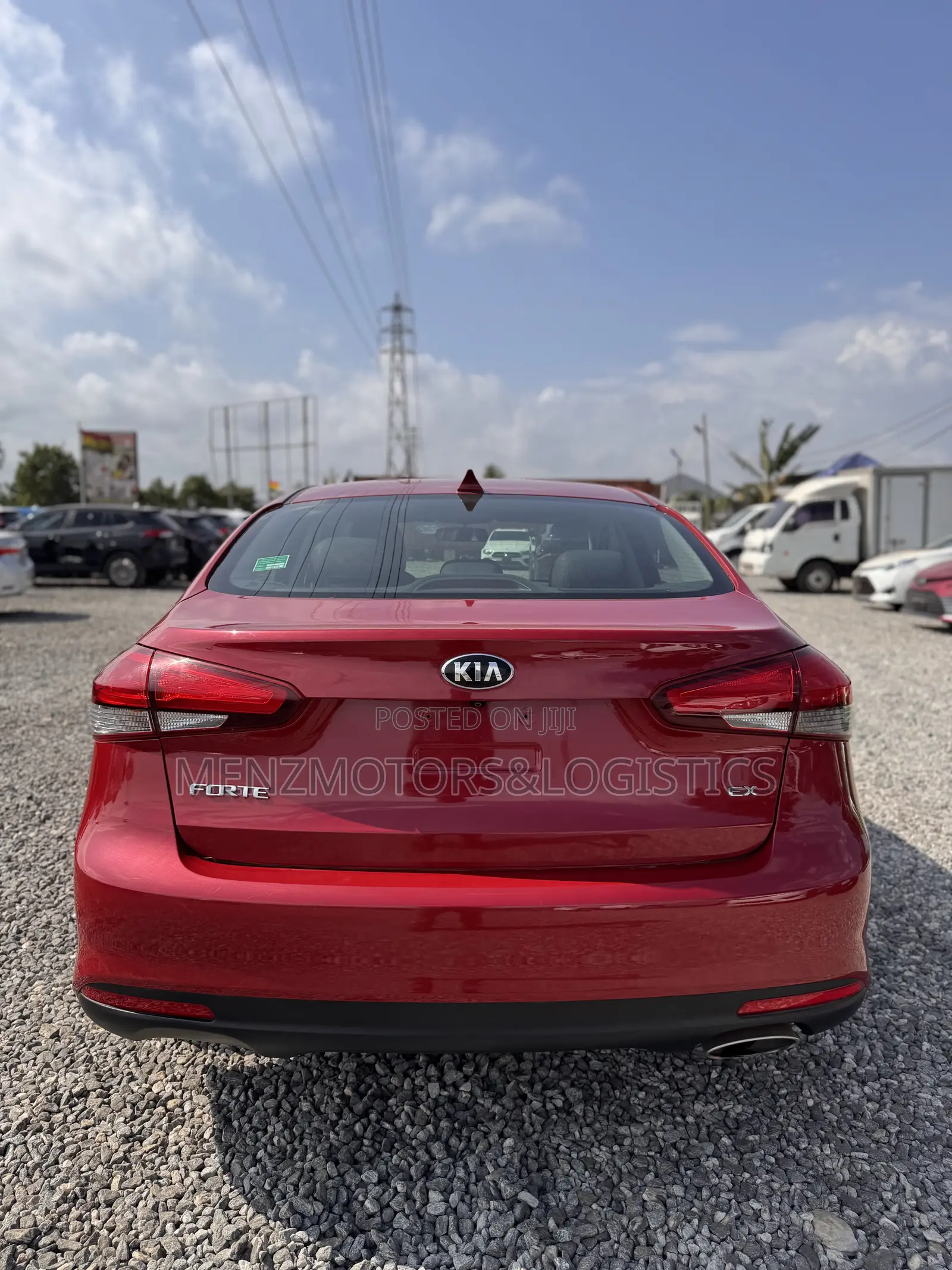 Kia Forte EX Sedan 2017 Red