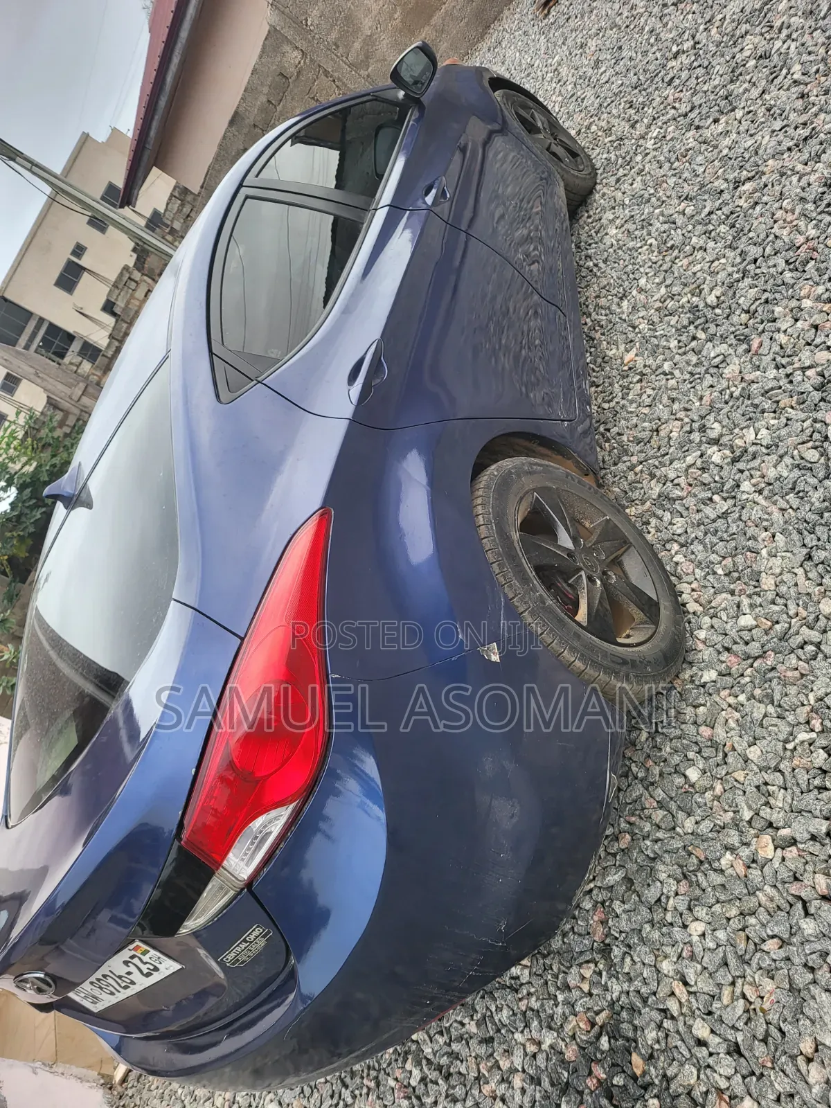 Kia Morning 2013 Blue