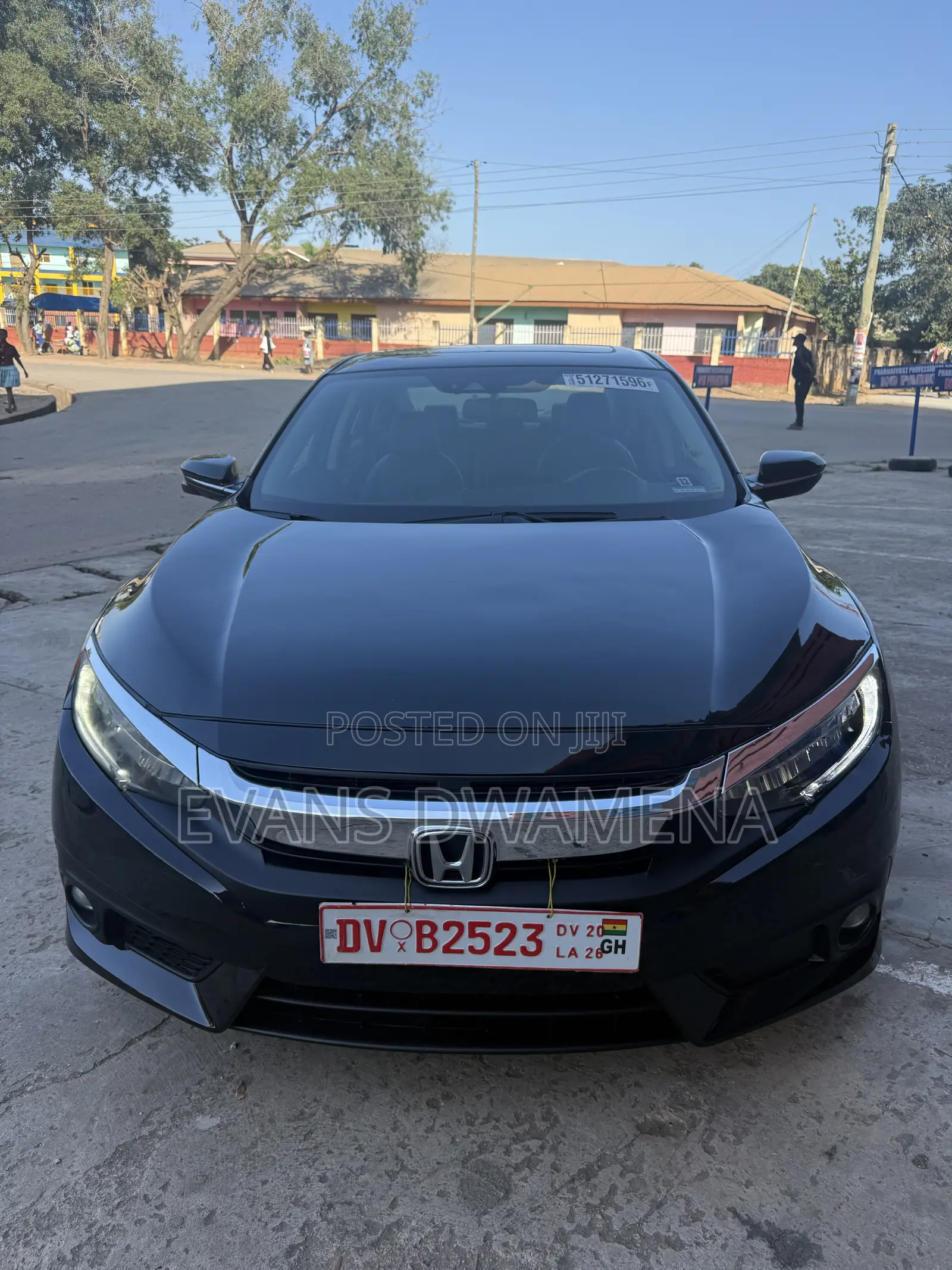 Honda Civic Touring 4dr Sedan (1.5L 4cyl) 2017 Black