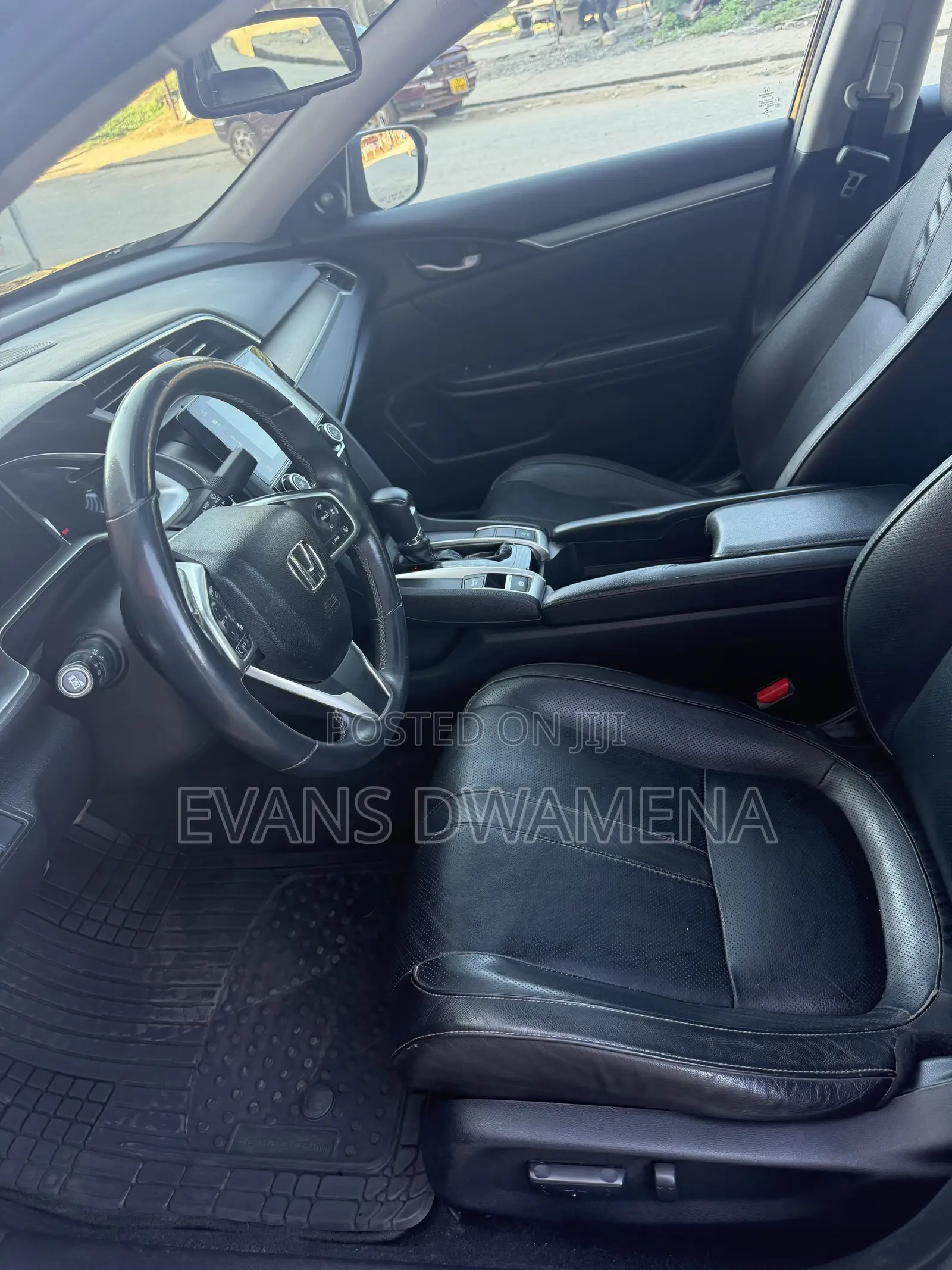 Honda Civic Touring 4dr Sedan (1.5L 4cyl) 2017 Black