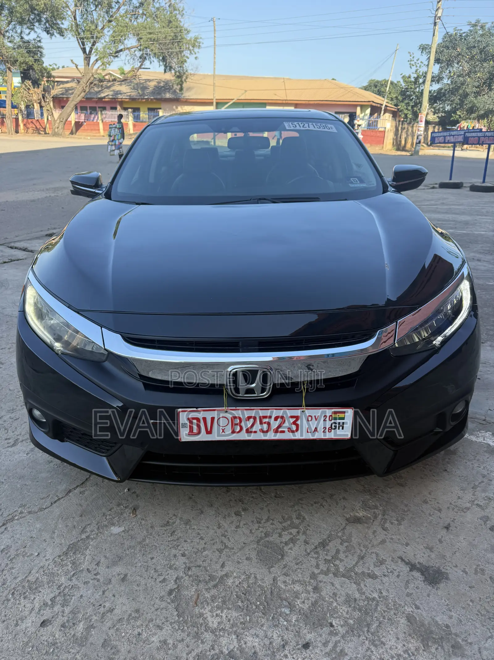 Honda Civic Touring 4dr Sedan (1.5L 4cyl) 2017 Black
