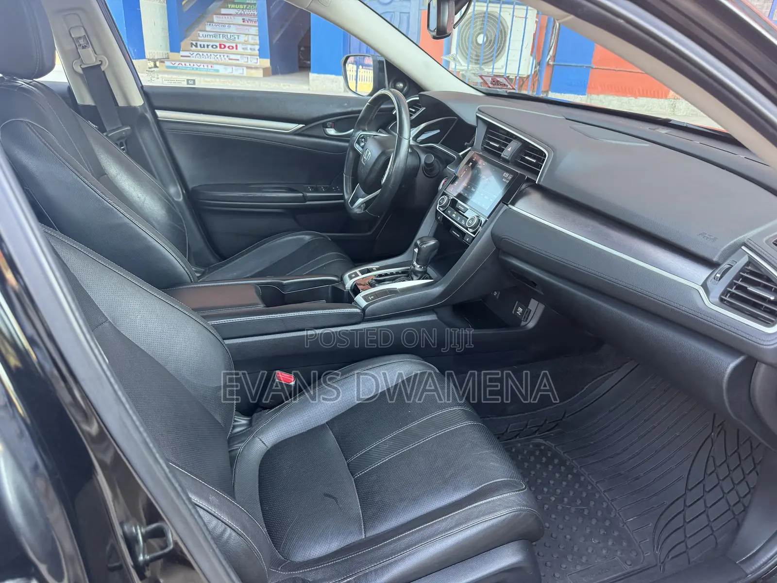 Honda Civic Touring 4dr Sedan (1.5L 4cyl) 2017 Black