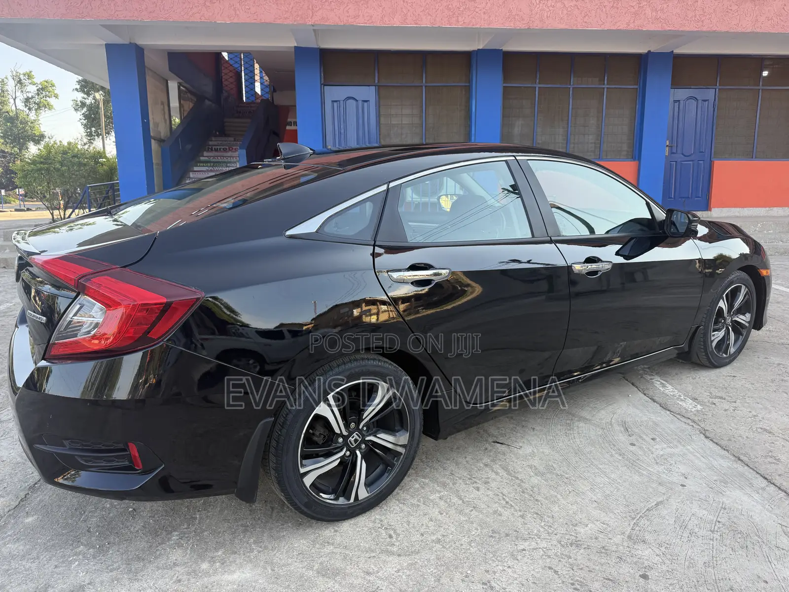 Honda Civic Touring 4dr Sedan (1.5L 4cyl) 2017 Black