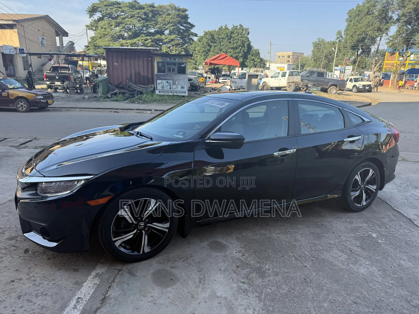 Honda Civic Touring 4dr Sedan (1.5L 4cyl) 2017 Black