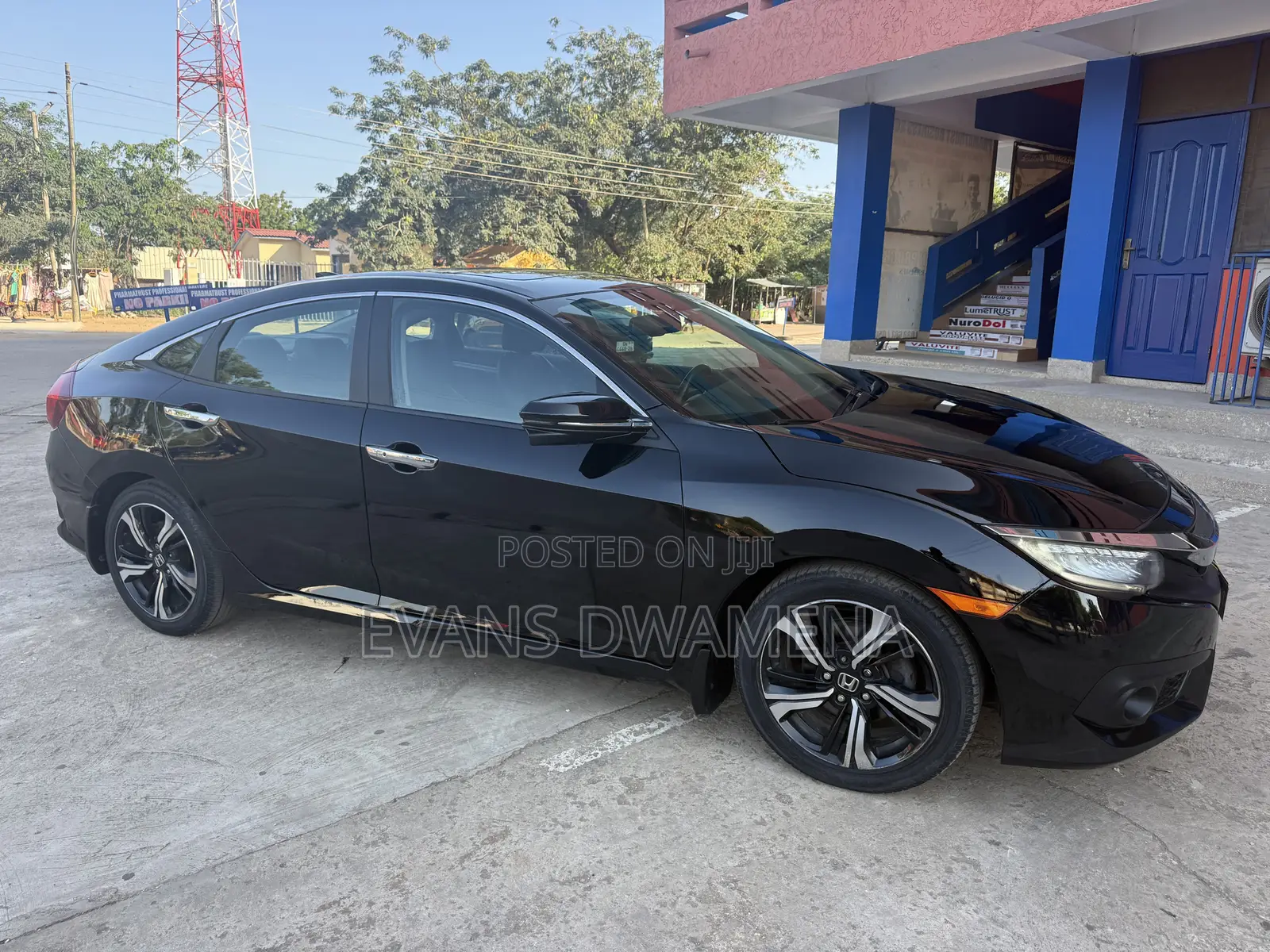 Honda Civic Touring 4dr Sedan (1.5L 4cyl) 2017 Black