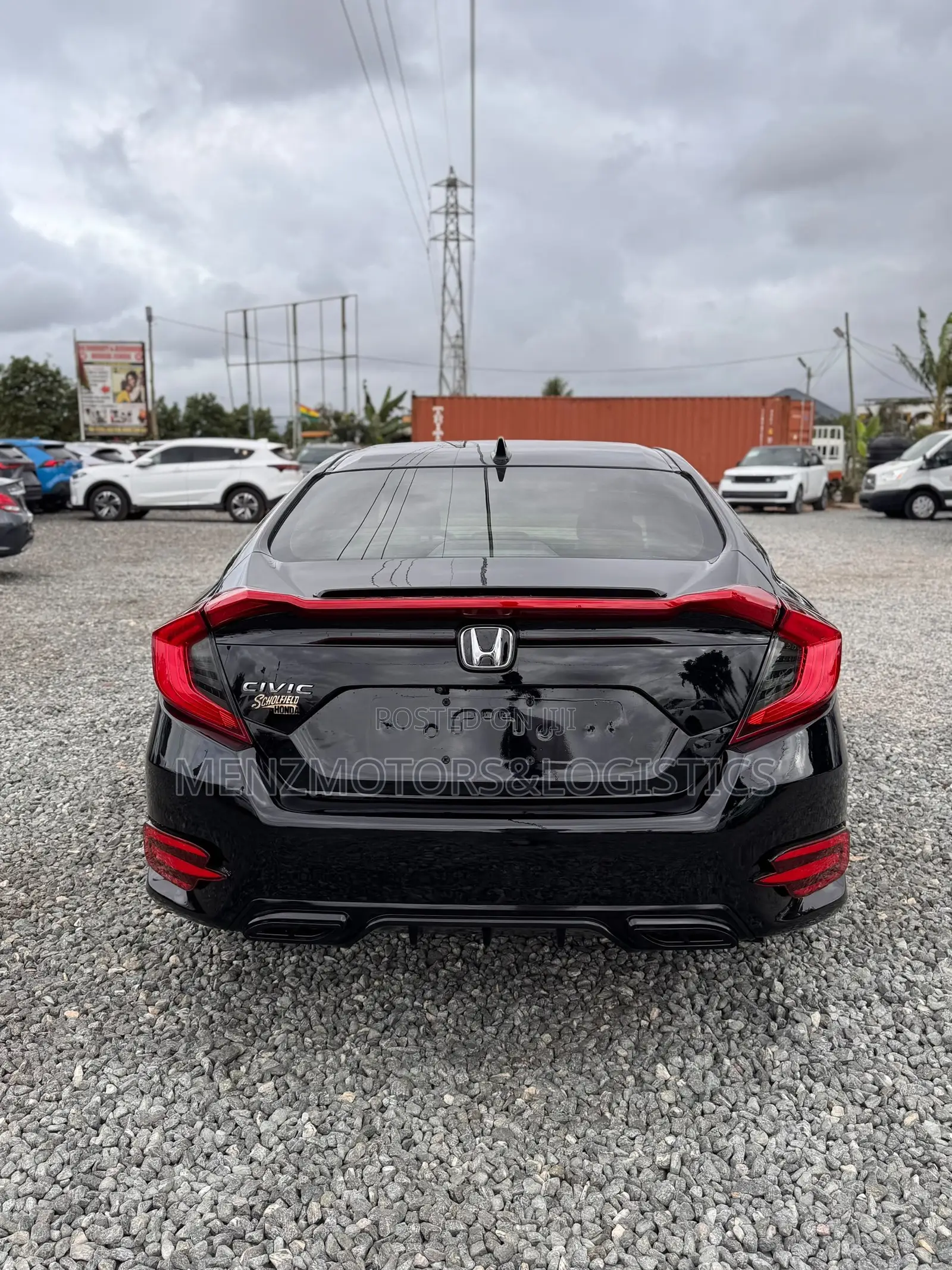 Honda Civic EX-L Sedan 2018 Black