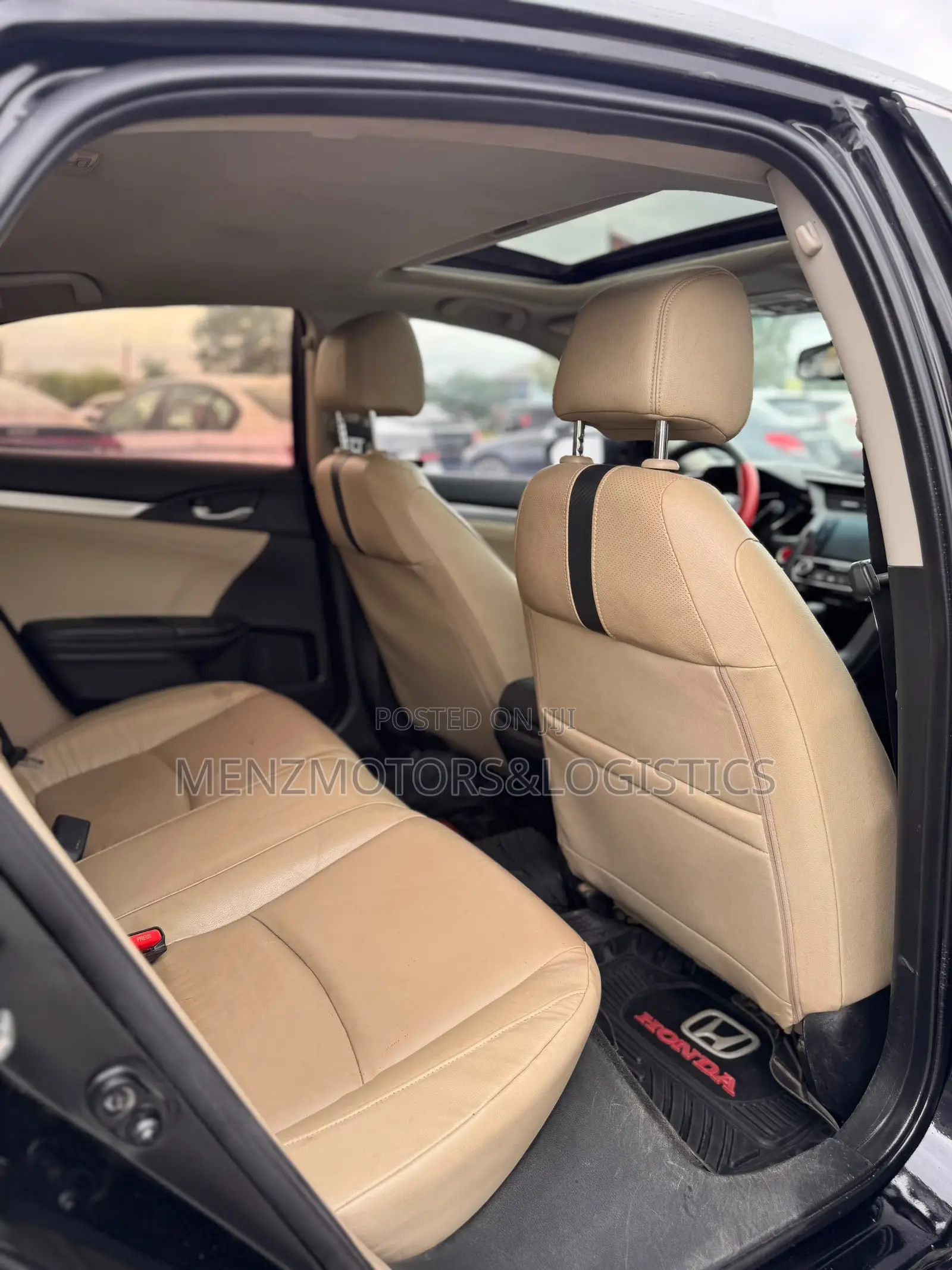 Honda Civic EX-L Sedan 2018 Black