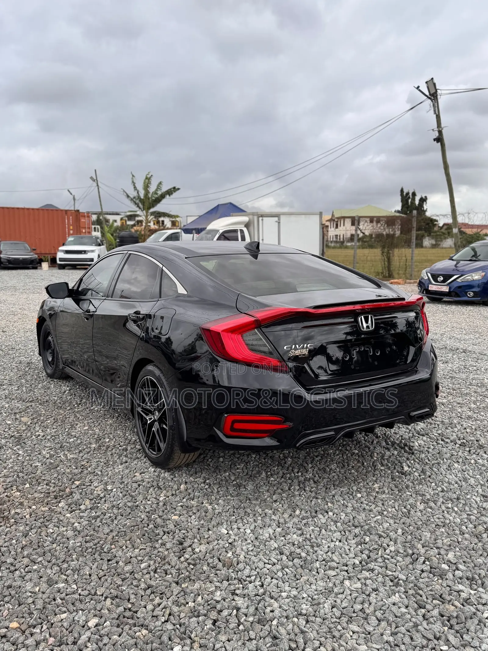Honda Civic EX-L Sedan 2018 Black