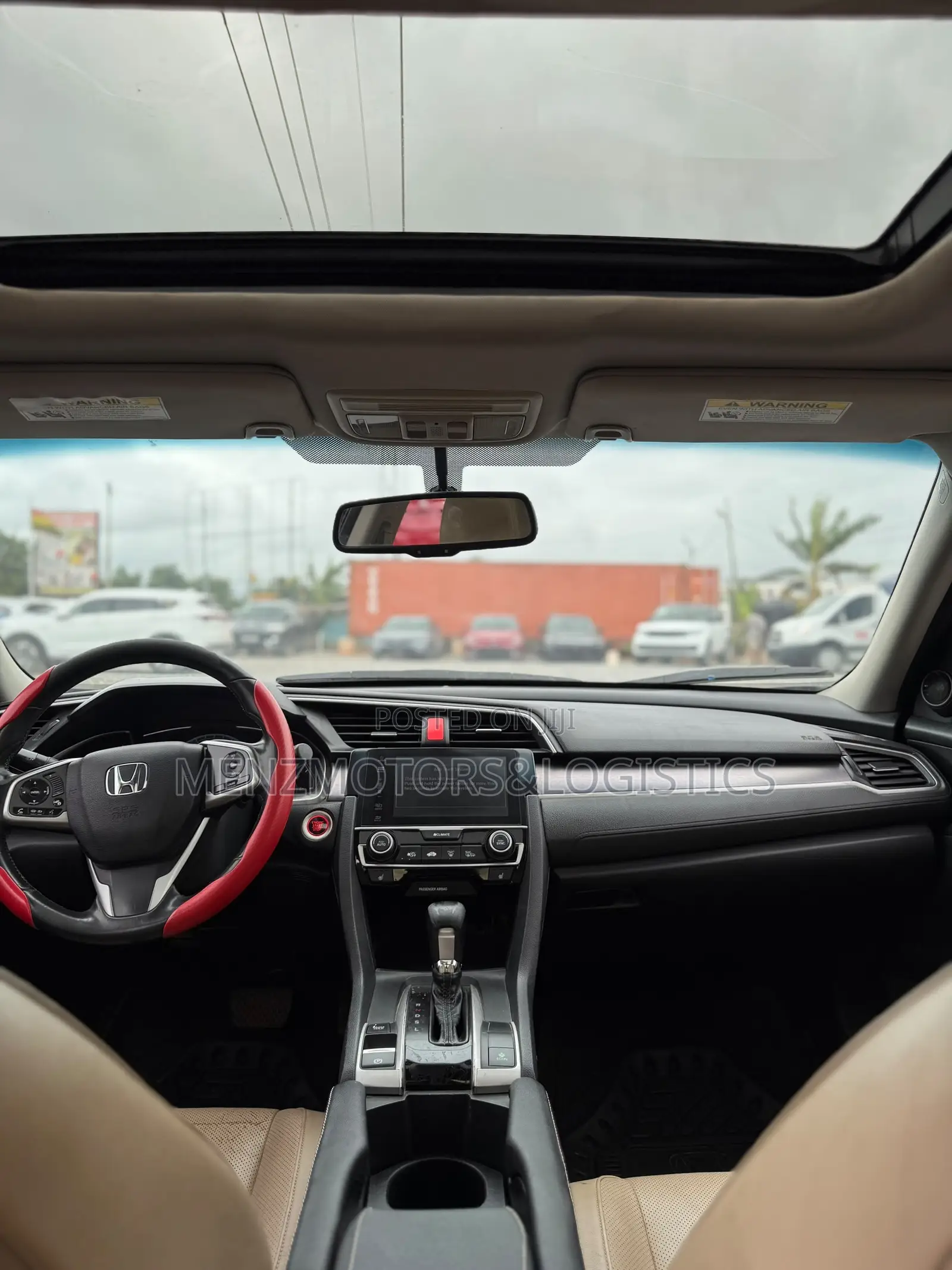 Honda Civic EX-L Sedan 2018 Black