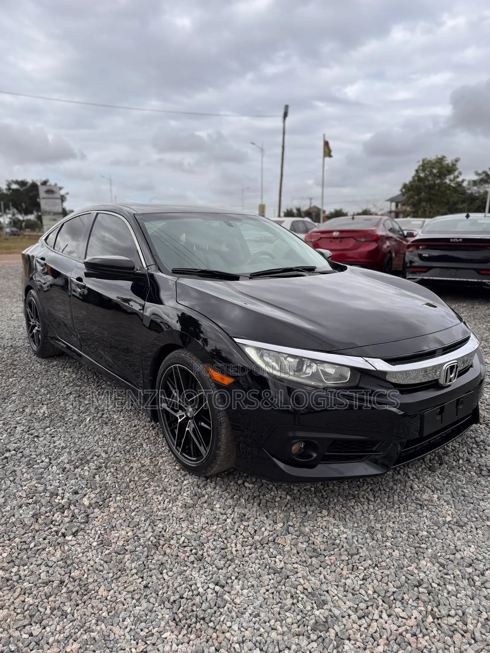 Honda Civic EX-L Sedan 2018 Black