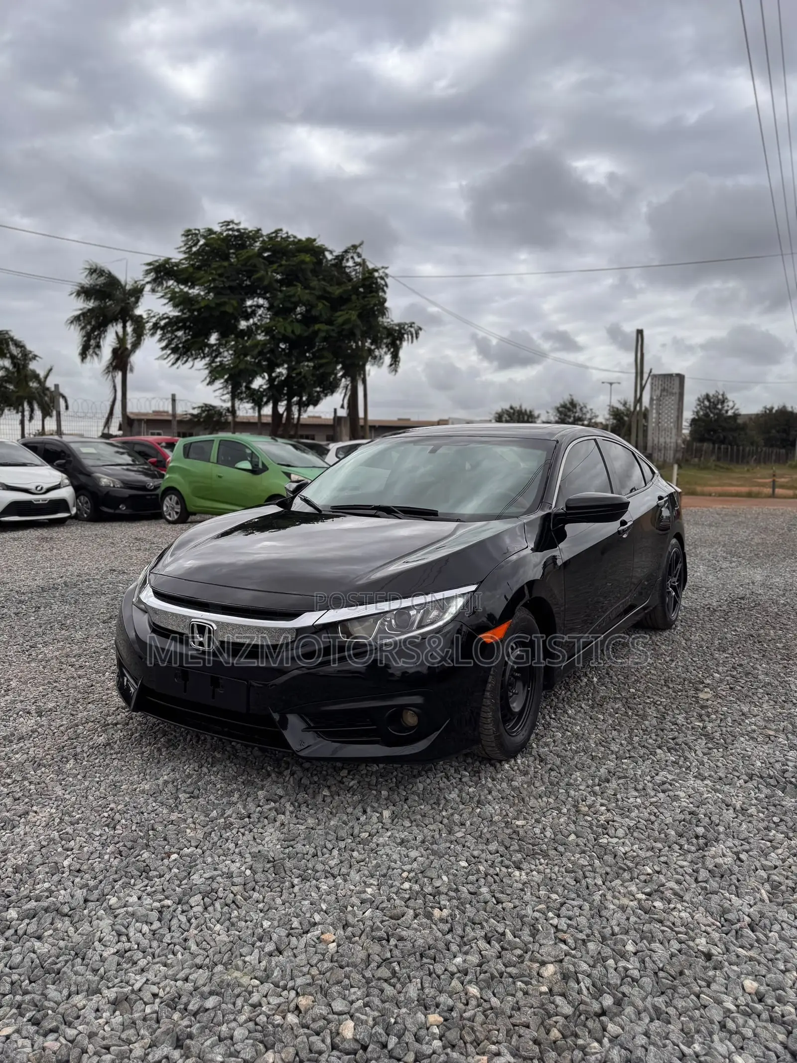 Honda Civic EX-L Sedan 2018 Black