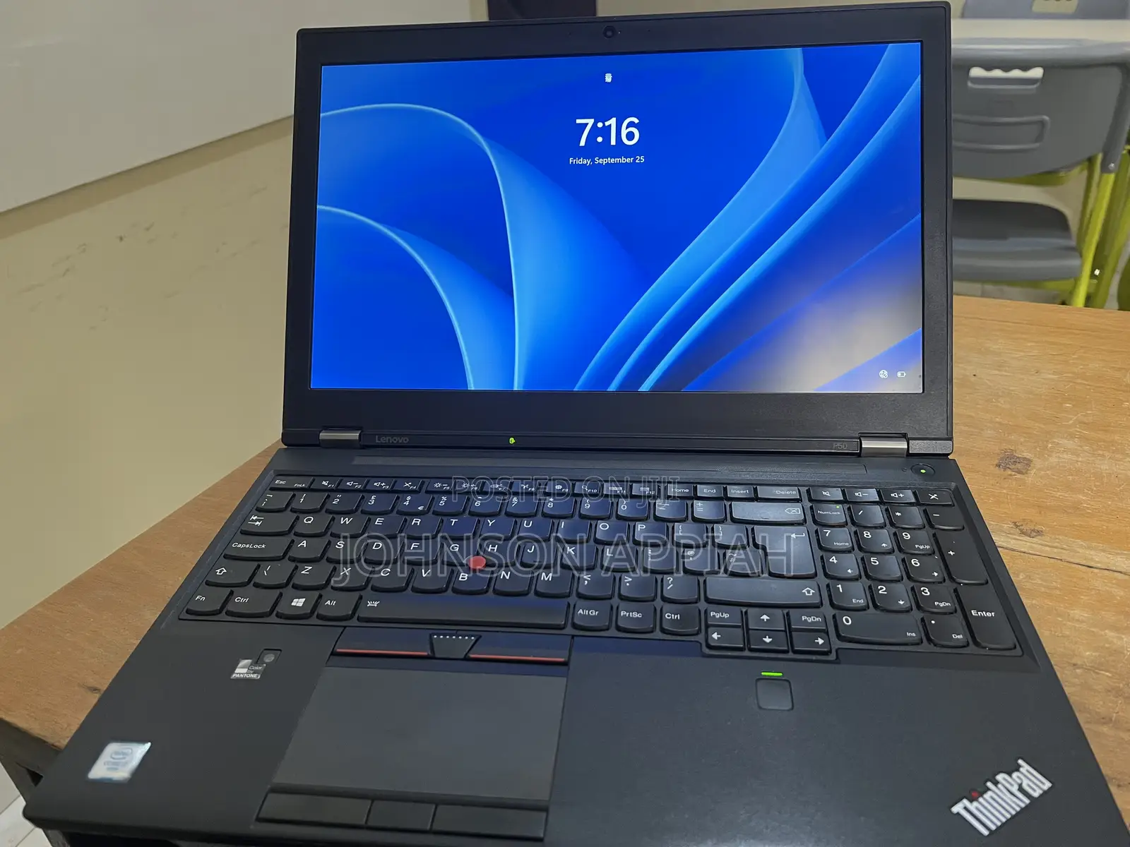 Laptop Lenovo ThinkPad P50 16GB Intel Core i7 SSD 256GB