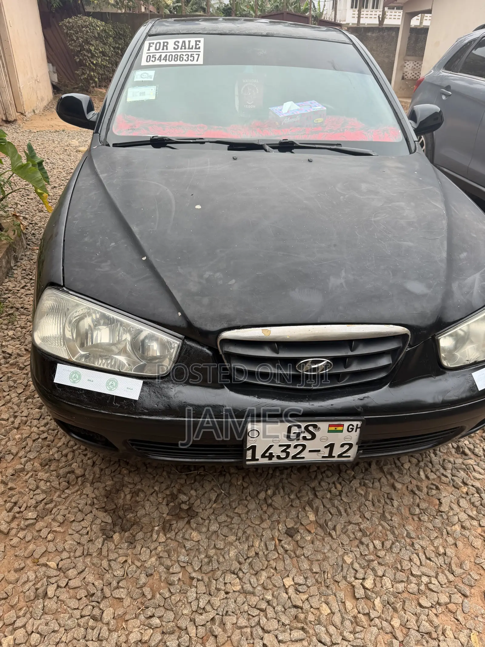 Hyundai Elantra 2003 Black