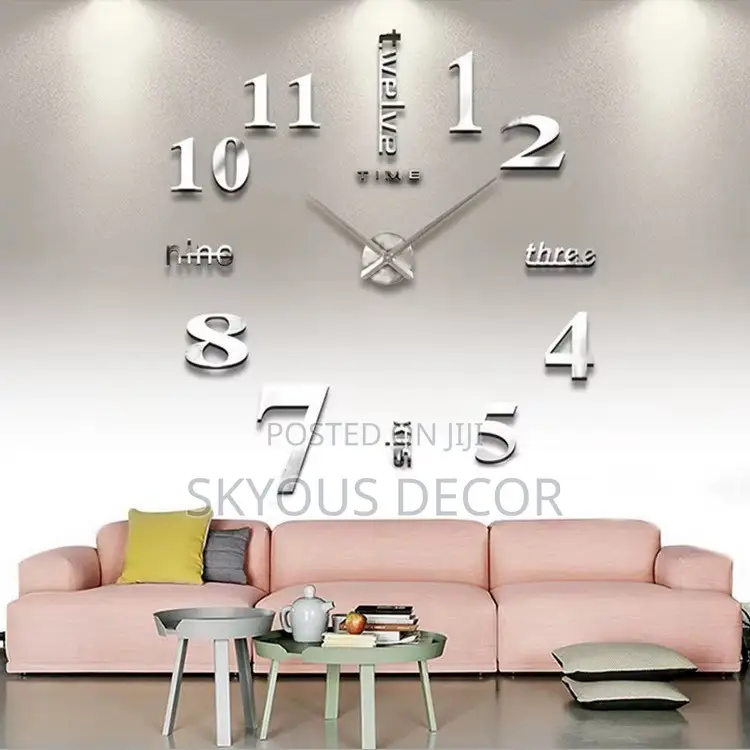 Spell and Numb 3d Wall Clock