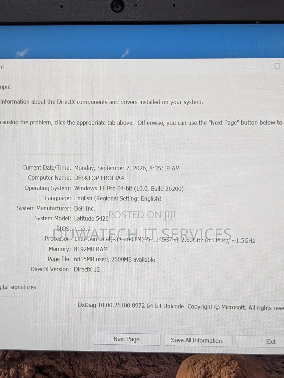 Laptop Dell Latitude 5420 8GB Intel Core i5 SSD 256GB