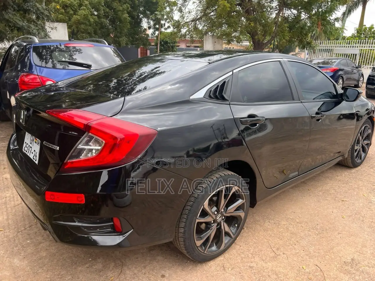 Honda Civic Sport Sedan 2020 Black