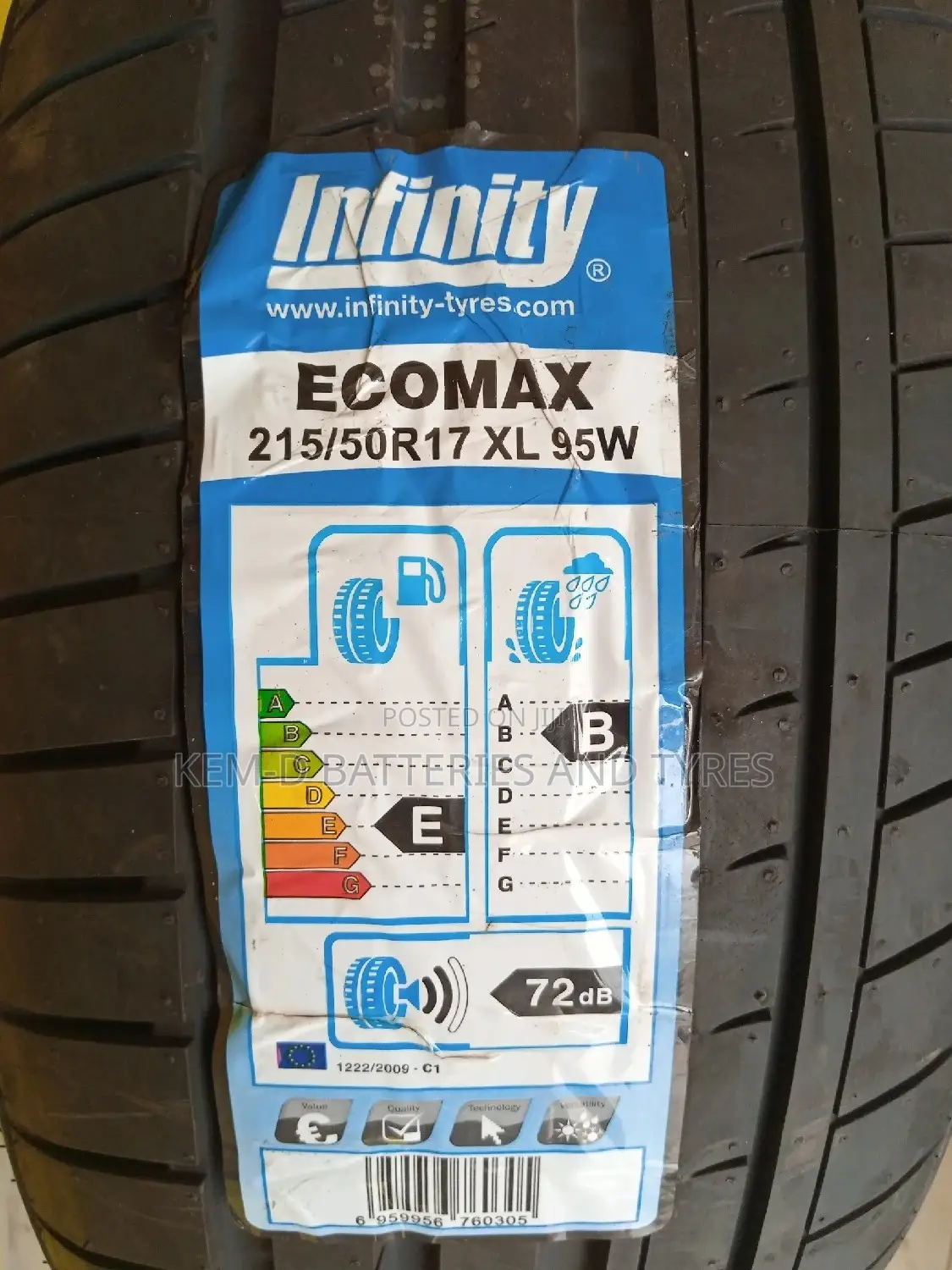 Brand New Tyres Tires 215/50r17 - Free Delivery