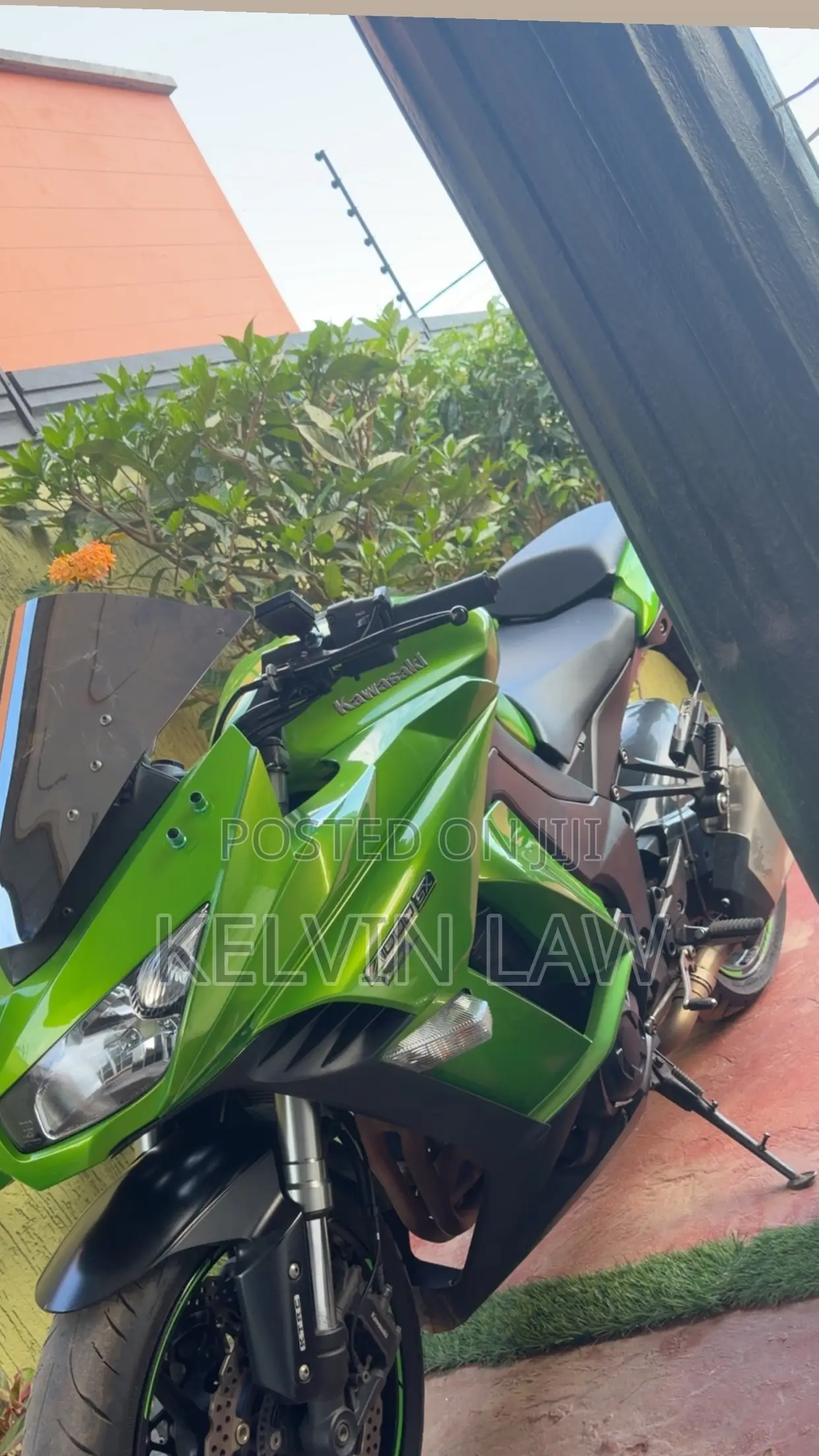 Kawasaki Bike 2018 Green
