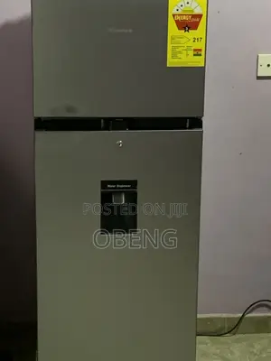 Hisense Double Door Fridge 205l With Water Dispenser