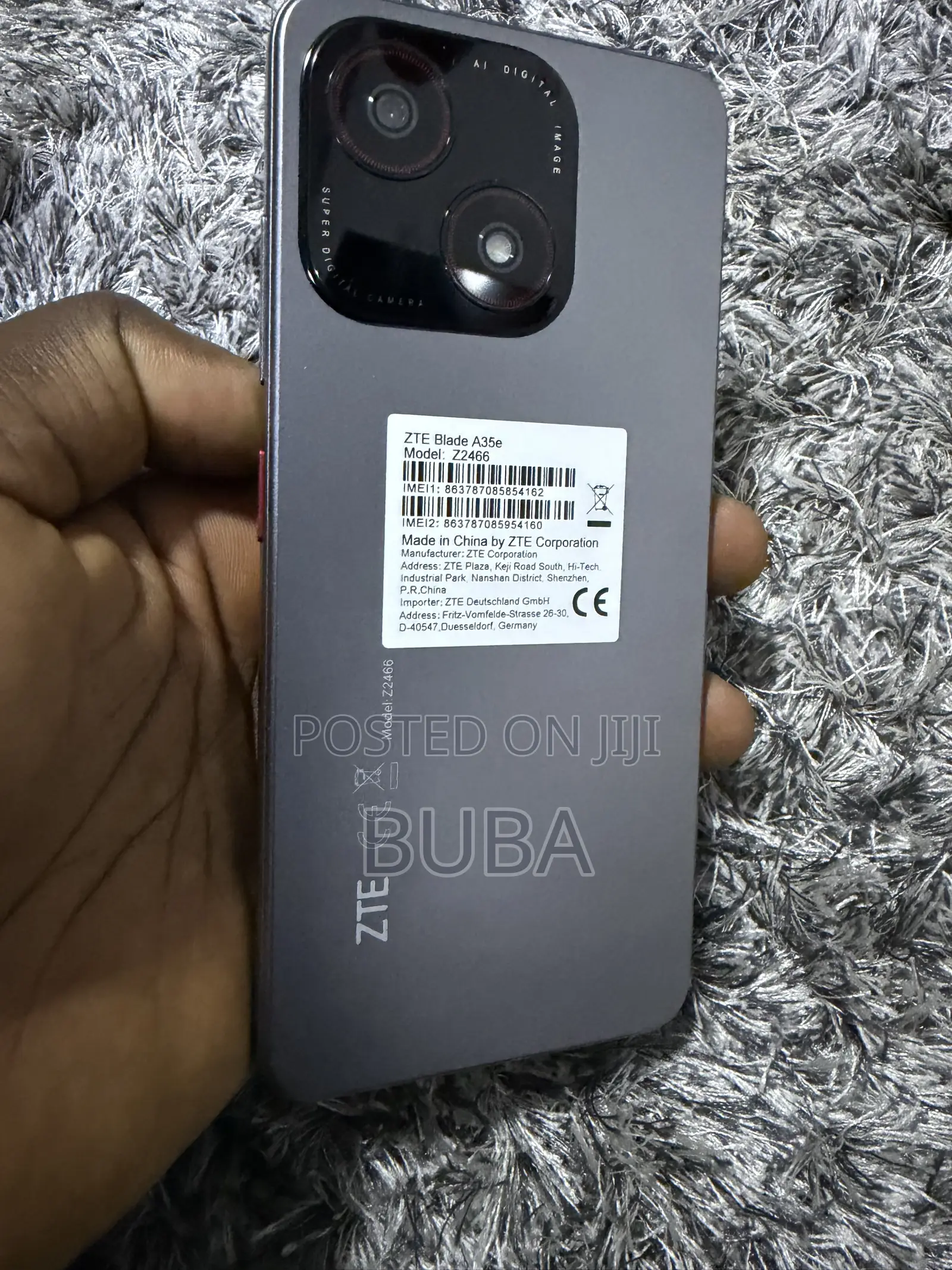 New ZTE Blade A35 64 GB Black