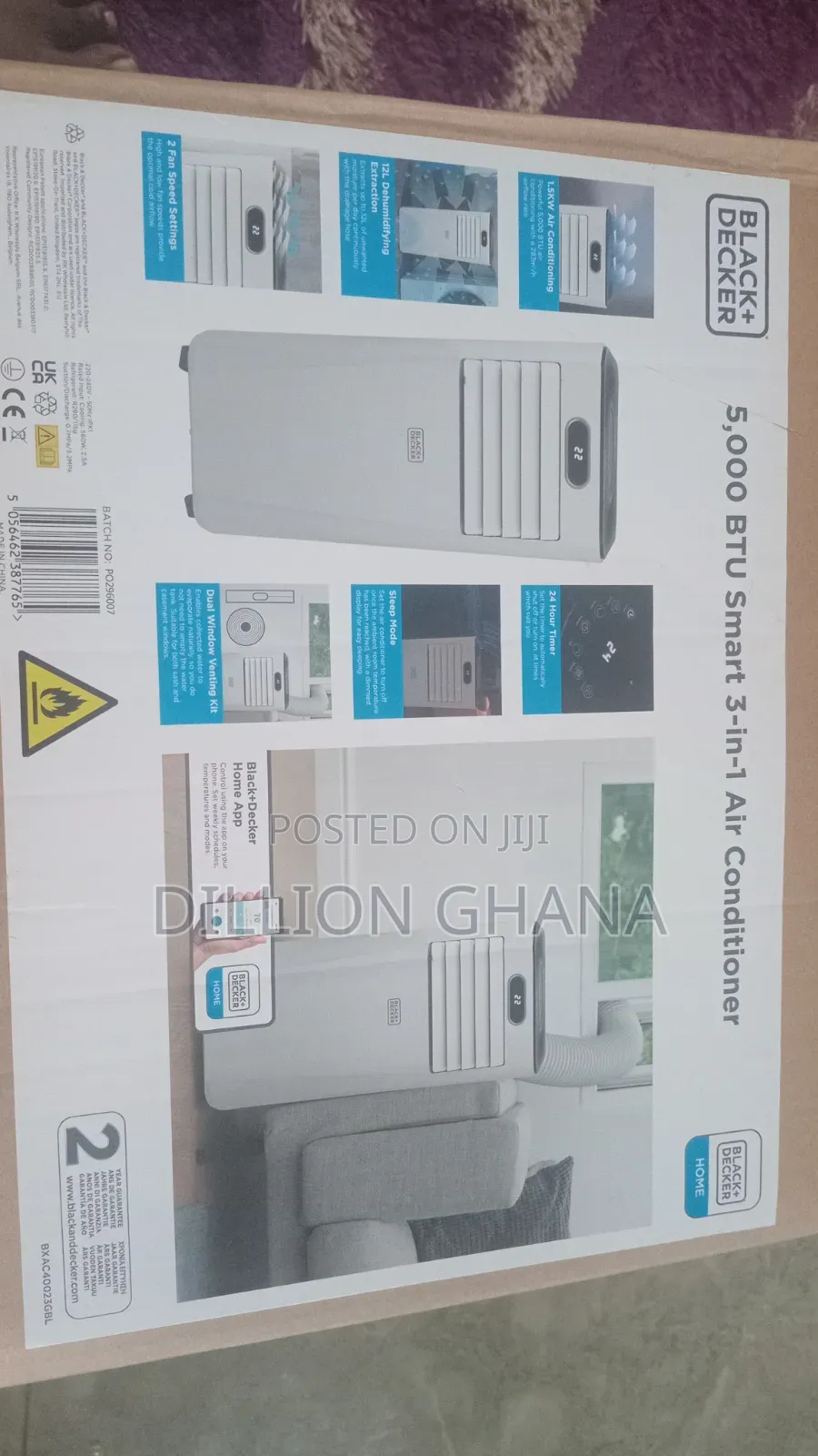 5000 Btu 3-in-1 Air Conditioner