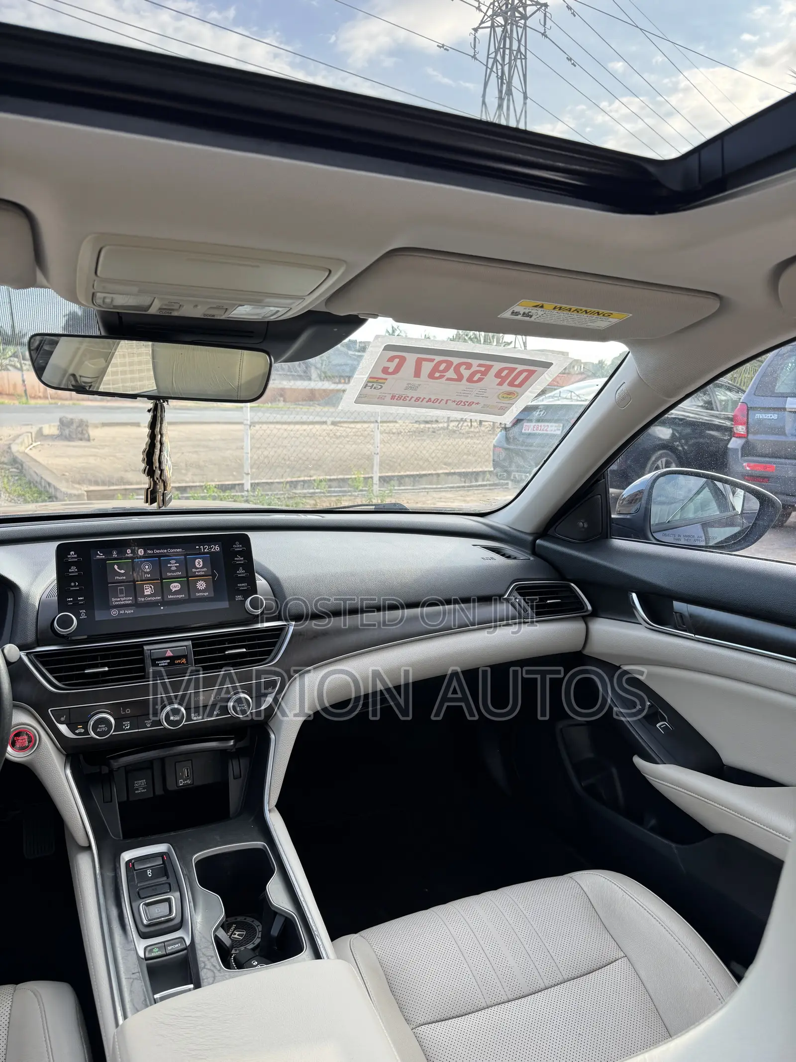 Honda Accord EX-L 2.0T 2018 Black