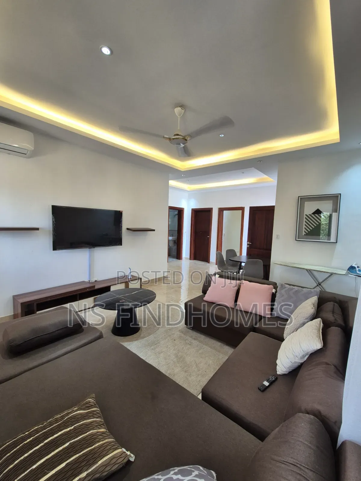 Furnished 2bdrm Apartment in Haatso, ECOMOG for rent