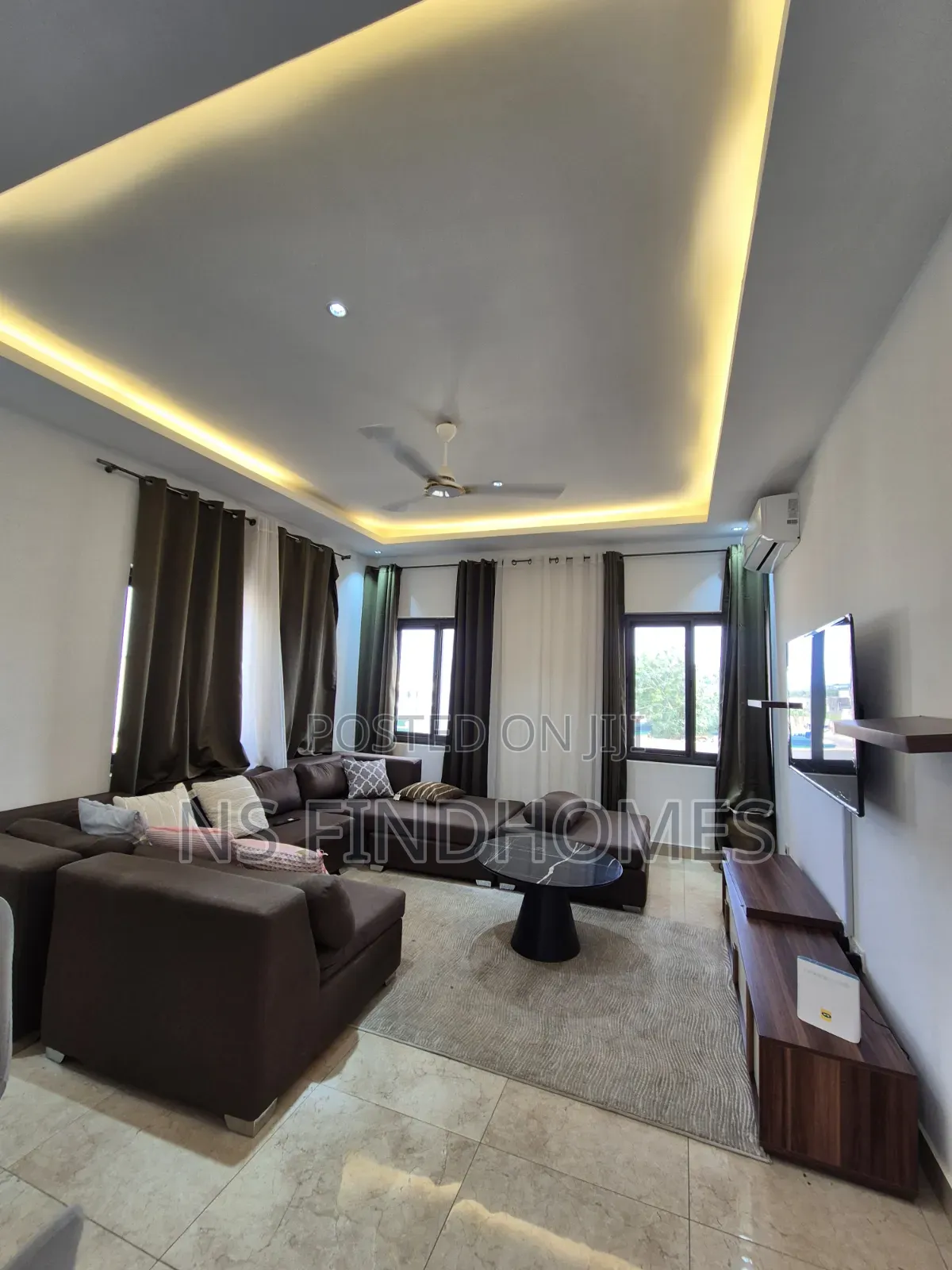 Furnished 2bdrm Apartment in Haatso, ECOMOG for rent