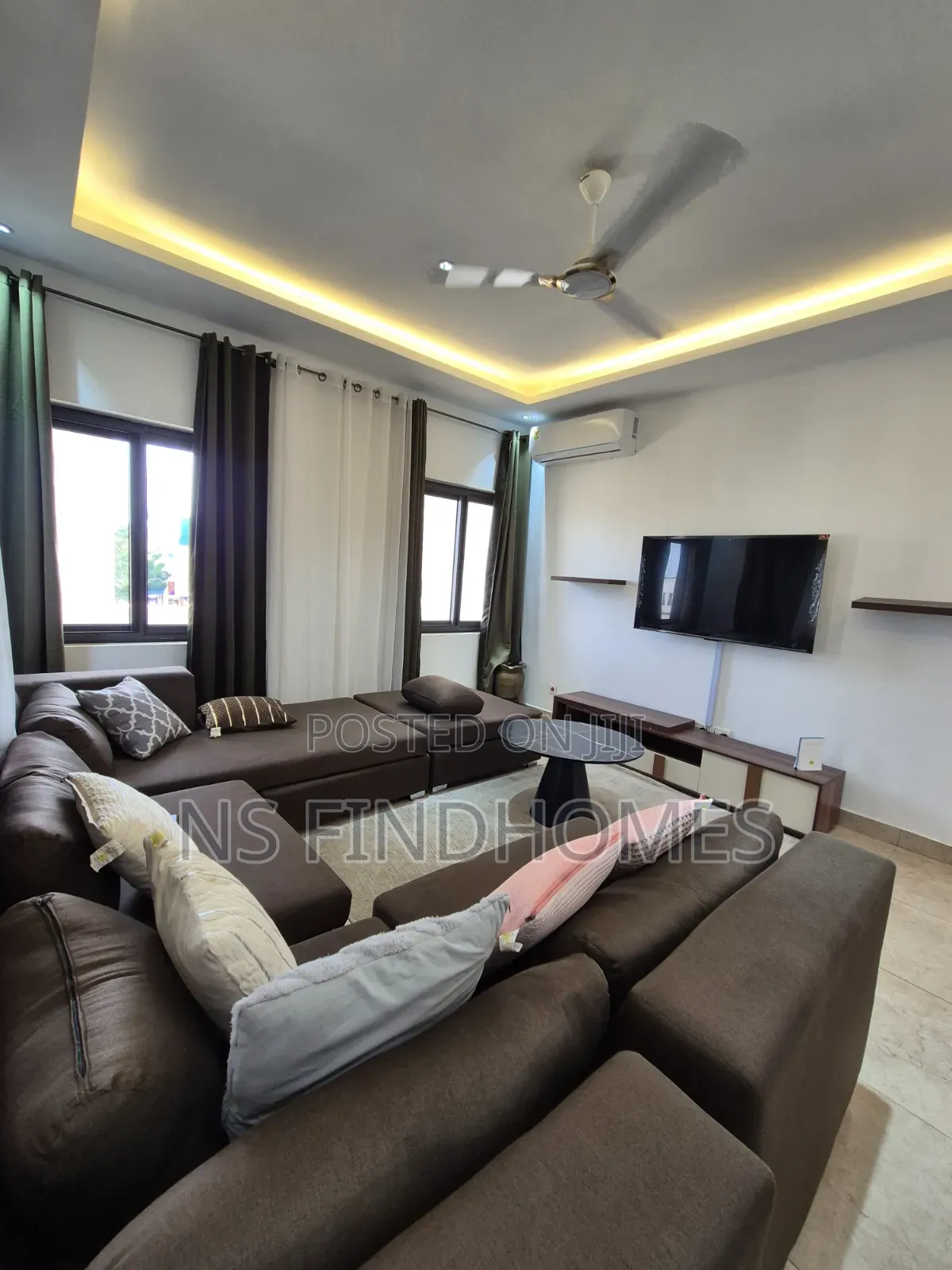 Furnished 2bdrm Apartment in Haatso, ECOMOG for rent