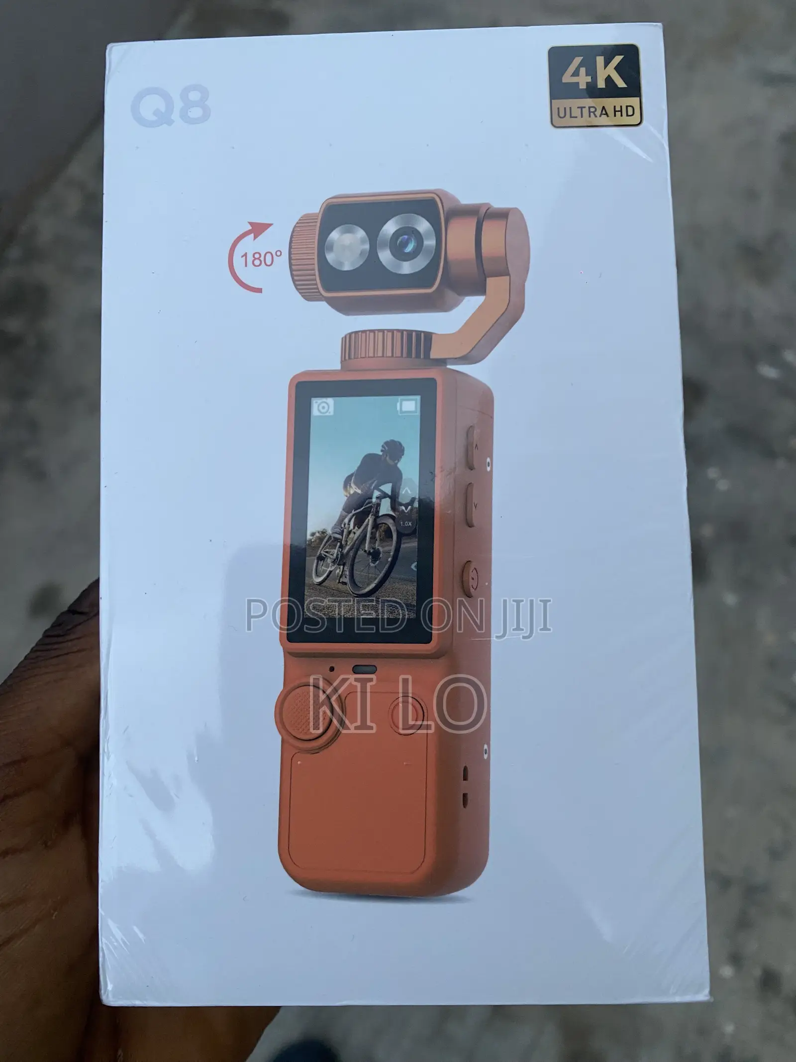 Q8 Smart Camera With LED Screen
