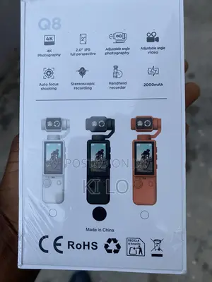 Q8 Smart Camera With LED Screen