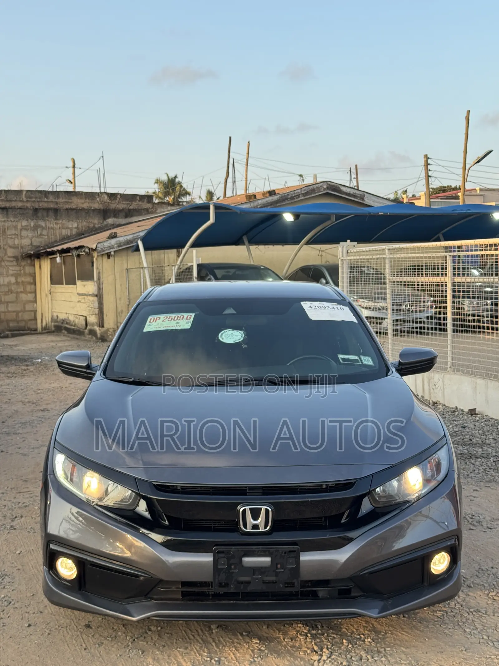 Honda Civic Sport Sedan 2020 Gray