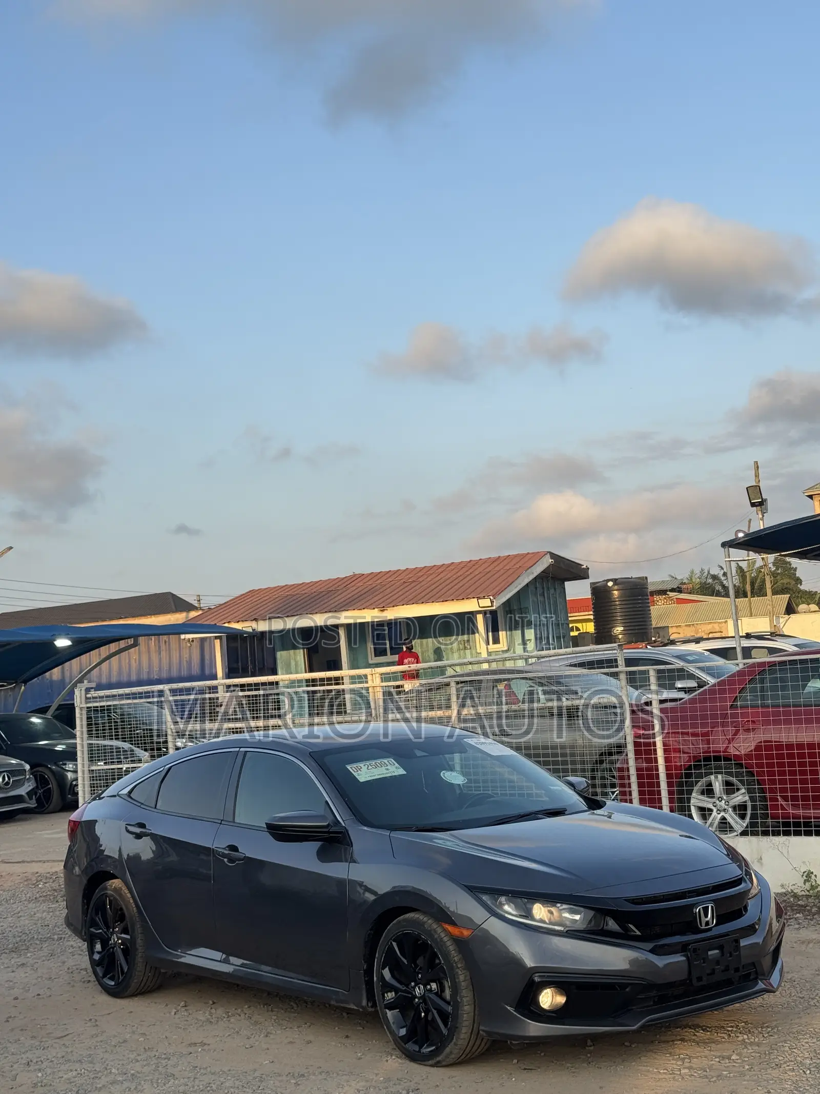 Honda Civic Sport Sedan 2020 Gray