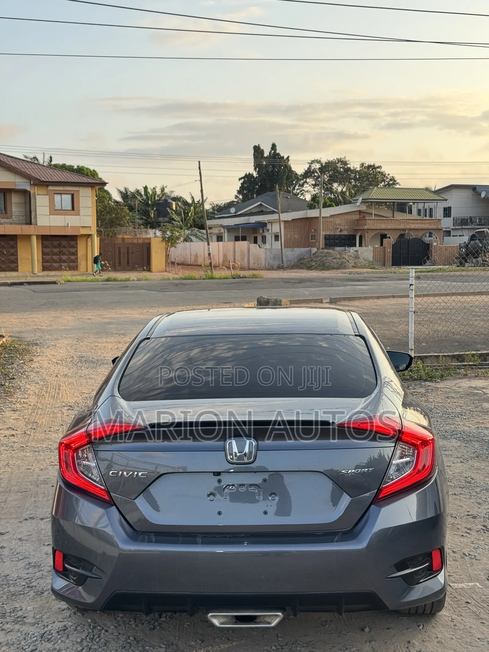 Honda Civic Sport Sedan 2020 Gray