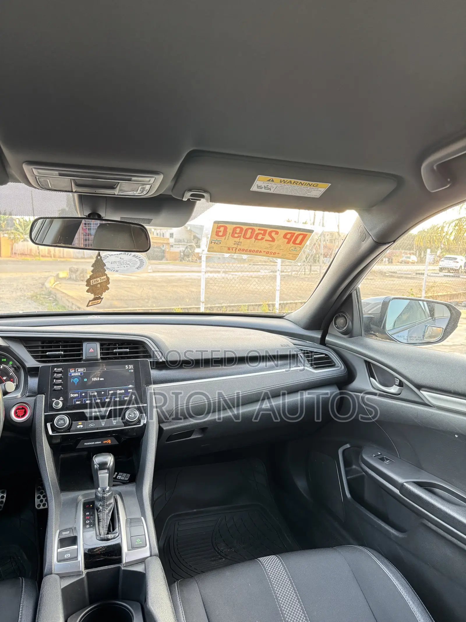 Honda Civic Sport Sedan 2020 Gray