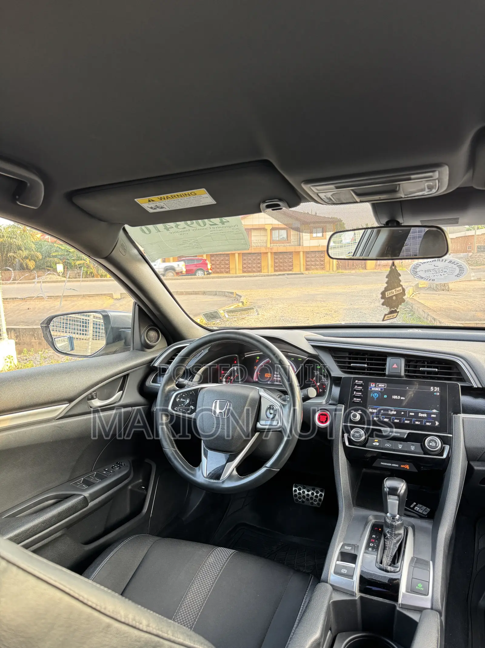 Honda Civic Sport Sedan 2020 Gray