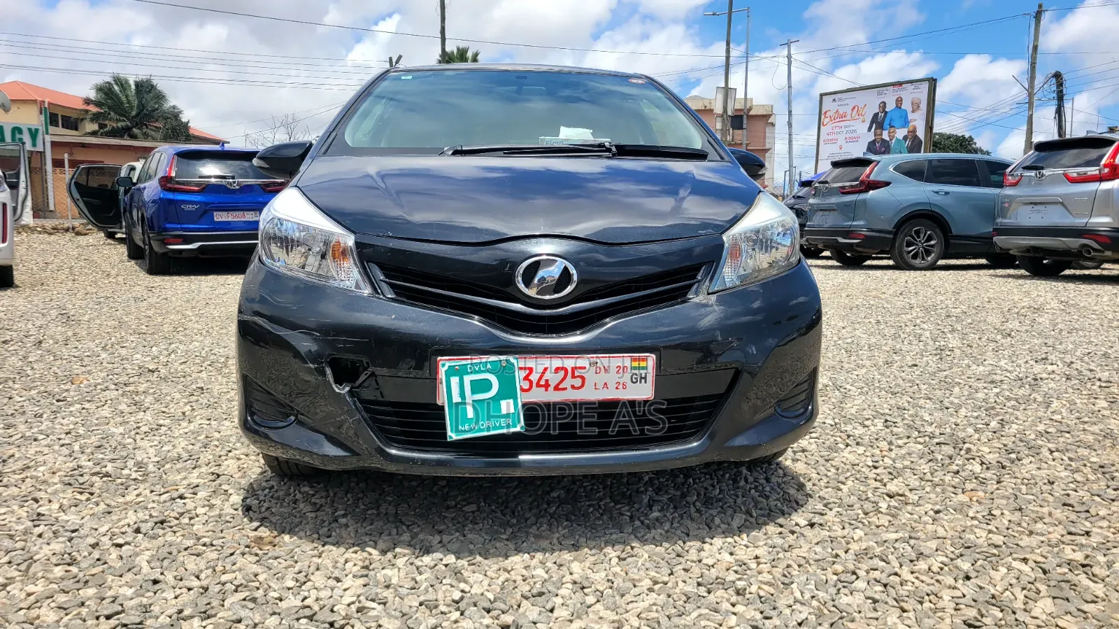 Toyota Vitz 2012 Black