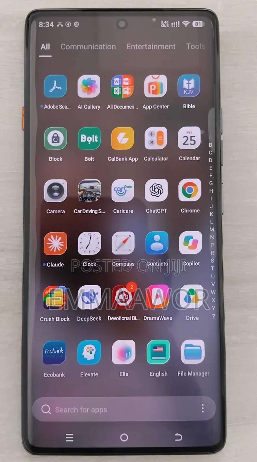 New Tecno Camon 40 Pro 4G 256 GB Graphite