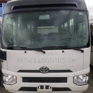 New Toyota Coaster 2025 White