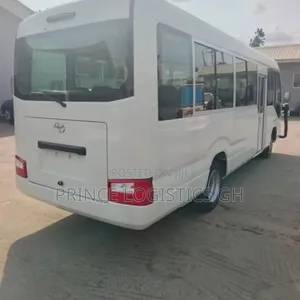 New Toyota Coaster 2025 White